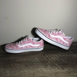 Pink Vans with “Off the Wall” Logo!